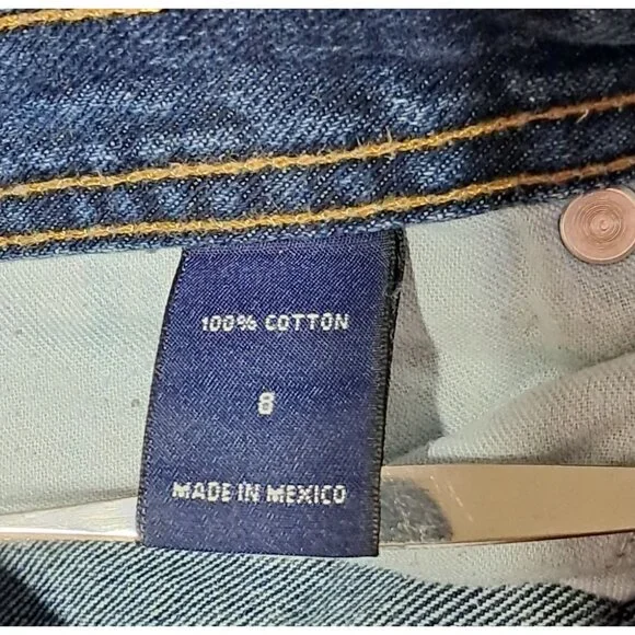 London Jeans Womens Size 8 Darm Wash Blue Denim - Picture 10 of 11